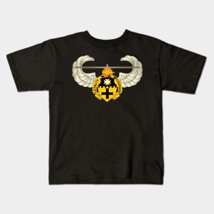 5th Cavalry DUI w Air Assault Badge wo Txt Kids T-Shirt